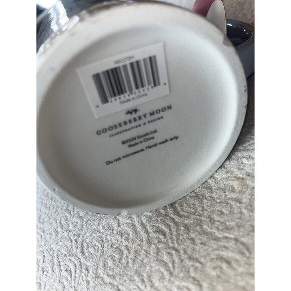 Gooseberry Moon  Pottery Ceramic 20 oz Coffee Mug BRAND NEW - Picture 7 of 8